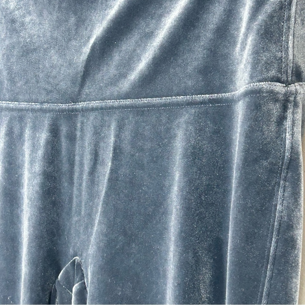 SPANX Slate Blue Velvet High-Rise Leggings Size 1X - Picture 5 of 11